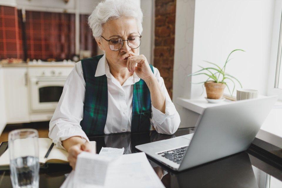 Frustrated business owner